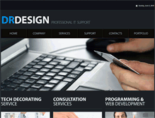 Tablet Screenshot of drdesign.ca